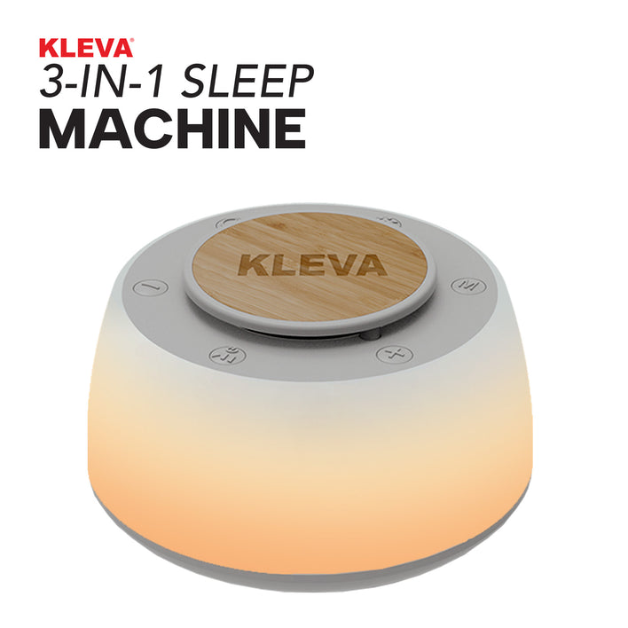 Kleva 3-In-1 Sleep White Noise Soother Sound Machine