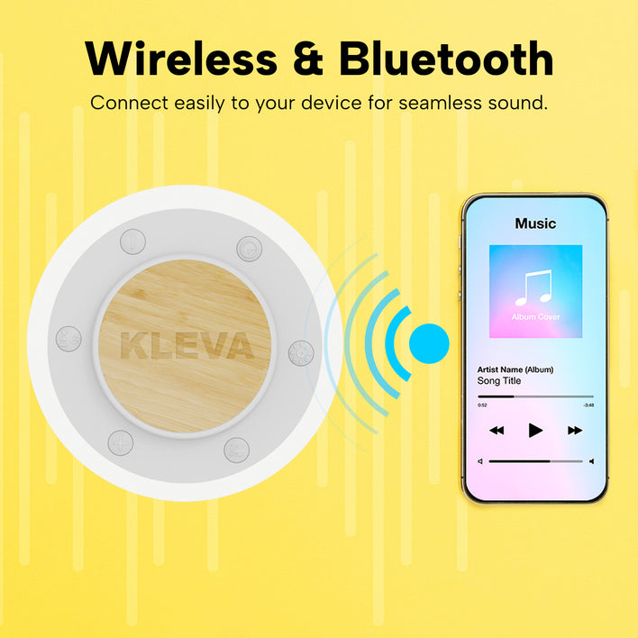 Kleva 3-In-1 Sleep White Noise Soother Sound Machine