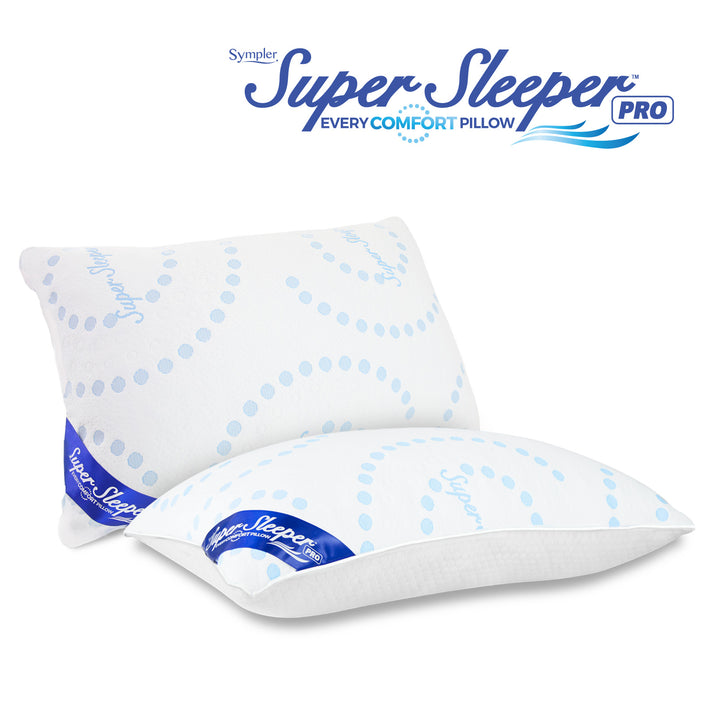 Non-Adjustable Every Comfort Pillow - Sleep Cooler and Deeper