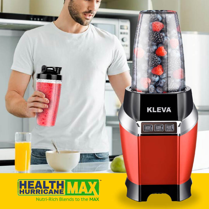 Health Hurricane Max™ Powerful 1000W Blender with Dual Cups