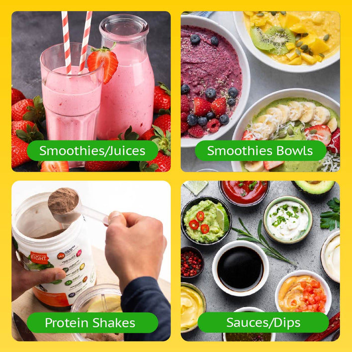 Health Hurricane Max™ Powerful 1000W Blender with Dual Cups