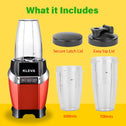 Health Hurricane Max™ Powerful 1000W Blender with Dual Cups