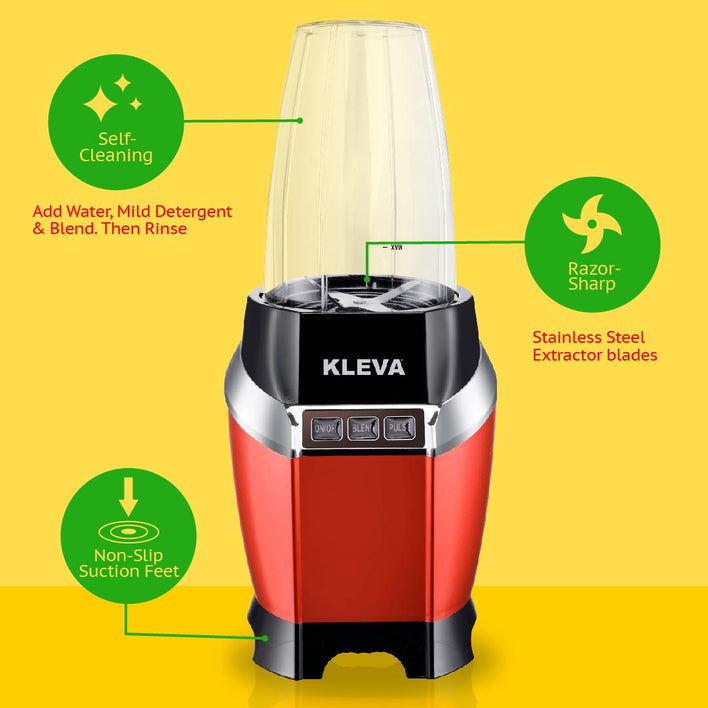 Health Hurricane Max™ Powerful 1000W Blender with Dual Cups
