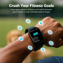 Health Smart Watch Everyday Fitness Tracker - Compatible with Android & iOS