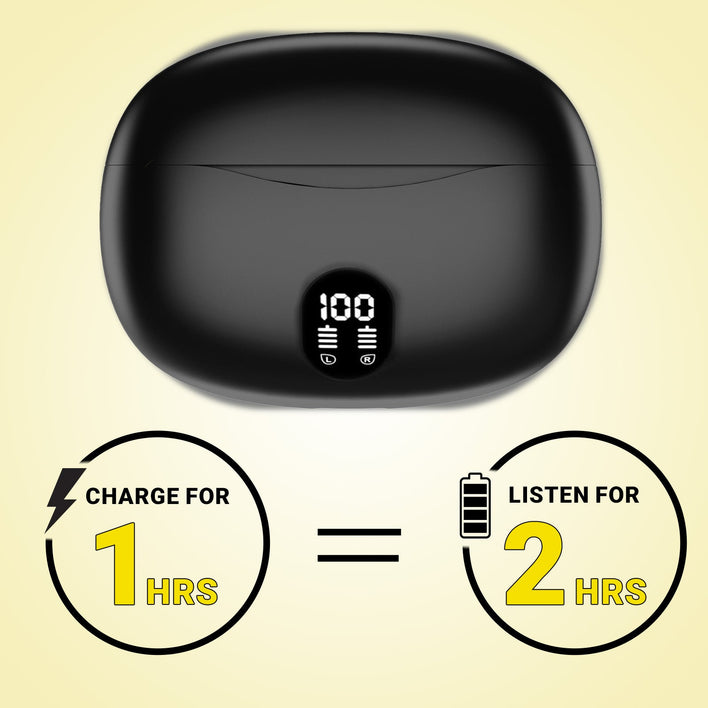 Kleva True Wireless Noise Cancelling AudioPods with Charging Case - Buy One Get One FREE!