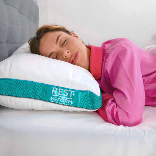 Rest & Reform Pillow Is The Sore Muscle Solution With Adjustable Firmness