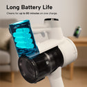 KRAPOF® Auto Clean Self Empty Slim Power Vac Cordless Stick Vacuum + Free Shipping