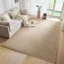 Honey Beige tatami floor mat placed in a cozy living room, creating a comfortable tatami mat floor surface.