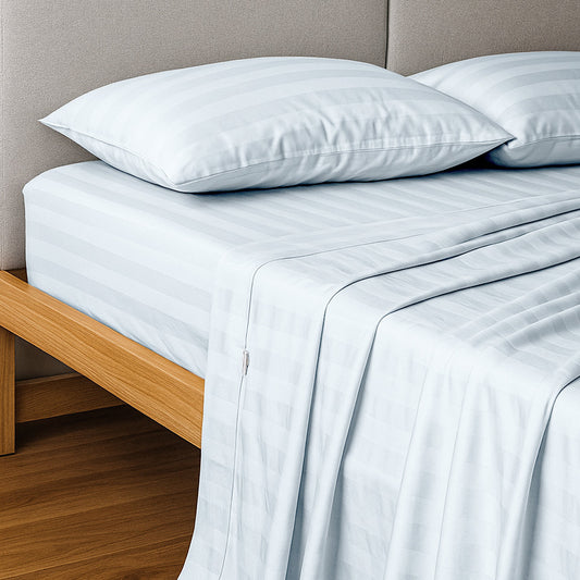 Imperial Dream Sheets™ Cotton Sateen 1200TC 4pc Bedding Set + Free Organiser Bands