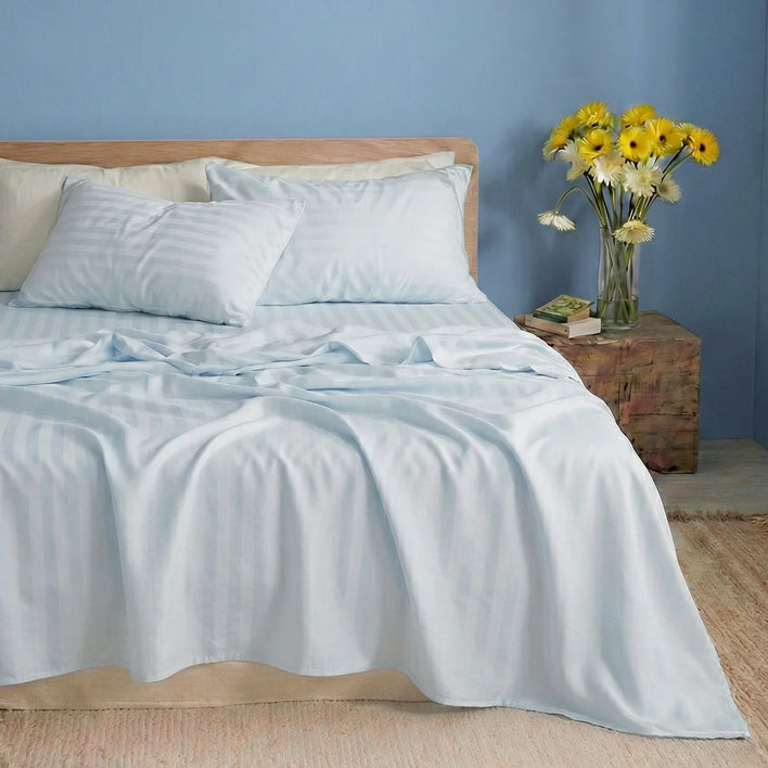 Buy 1 Get 1 FREE: Royal Deluxe Imperial Dream Sheets™ Cotton Sateen 1200TC 4pc Bedding Set + Free Organiser Bands