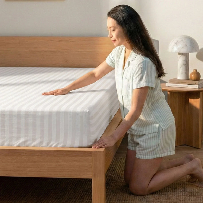 Buy 1 Get 1 FREE: Royal Deluxe Imperial Dream Sheets™ Cotton Sateen 1200TC 4pc Bedding Set + Free Organiser Bands