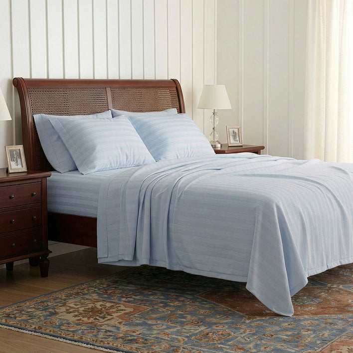 Buy 1 Get 1 FREE: Royal Deluxe Imperial Dream Sheets™ Cotton Sateen 1200TC 4pc Bedding Set + Free Organiser Bands