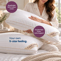 LuxeComfort™ Adjustable Plush & Supportive Pillow