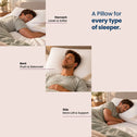 LuxeComfort™ Adjustable Plush & Supportive Pillow