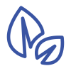 Super Sleeper Pro - 
                      
                        A simple blue outline drawing of two leaves, one large and one small, on a light gray background. The leaves have a stylized, minimalist design with a single vein running through each. 
                      