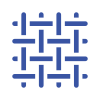 Super Sleeper Pro - 
                      
                        A simple blue icon showing a woven pattern of horizontal and vertical bars on a light gray background. The design resembles fabric or textile weaving. 
                      