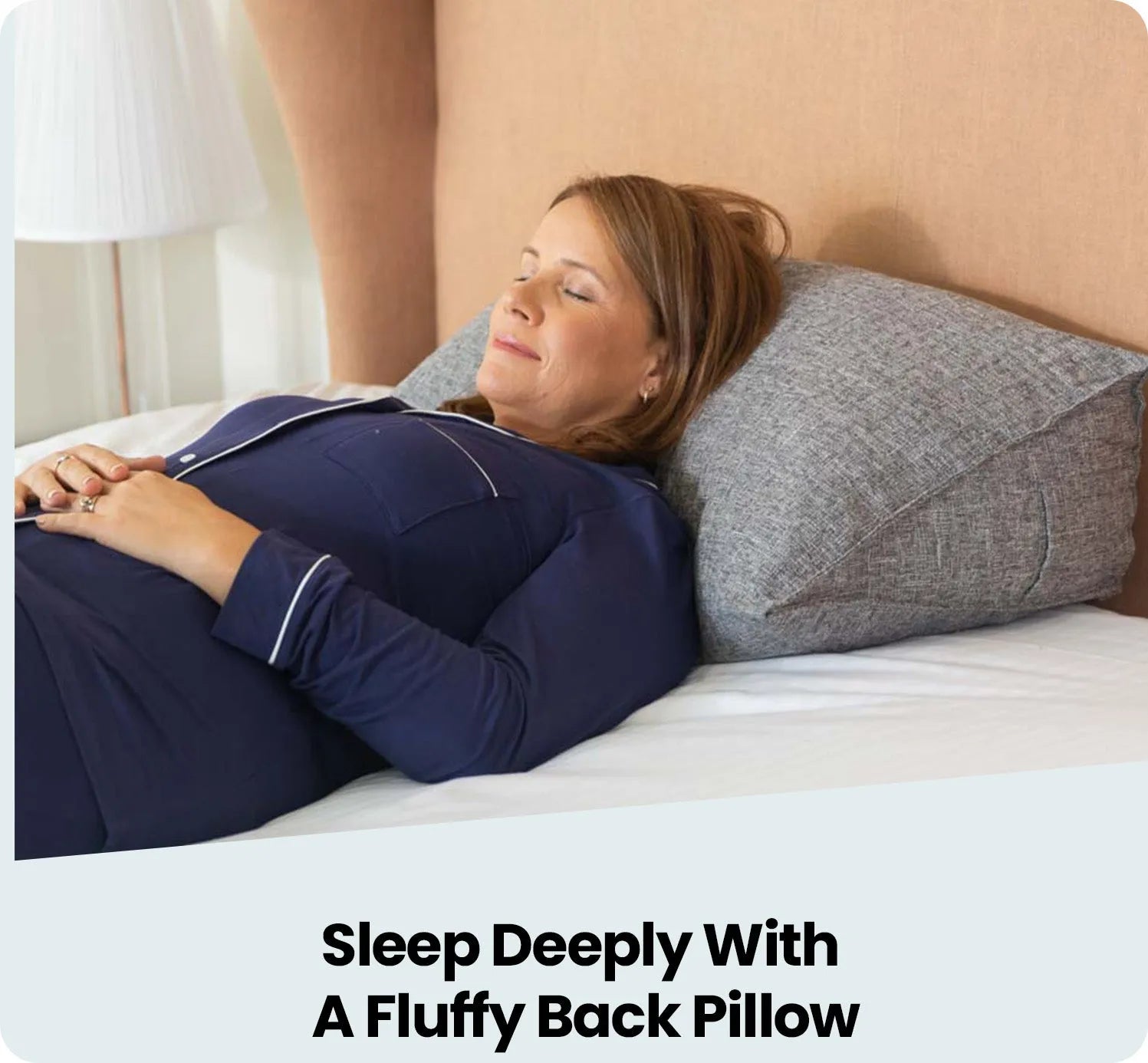 Easy Comfort Wedge Pillow Extra Support Whilst Sleeping