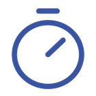 Super Sleeper Pro - 
                      
                        A simple blue outline of a stopwatch with one hand pointing to the upper right, displayed on a light gray background. 
                      