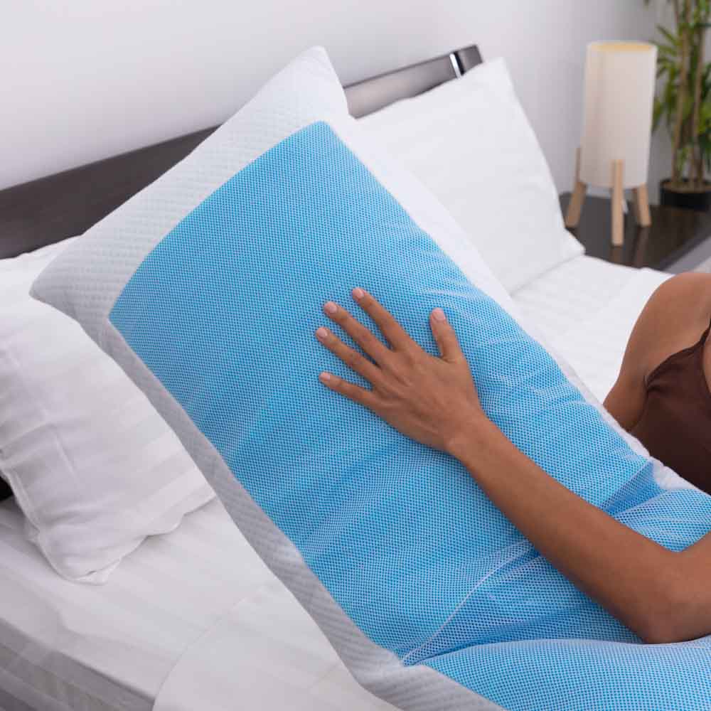 Dream Support Body Pillow With Cooling Gel – Doctor Pillow