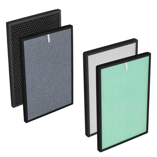 Double Pack Filters - Hepa 13 Dual Sided and Activated Carbon Dual Sided