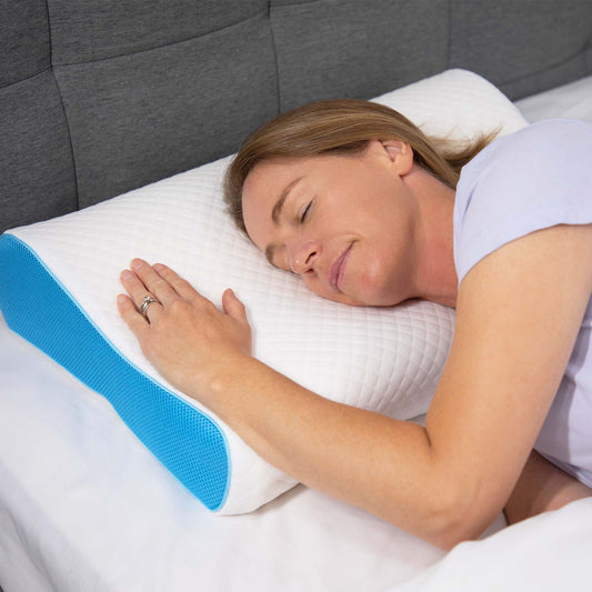 Height Adjusting Contour Pillow For The Ultimate Neck Relief