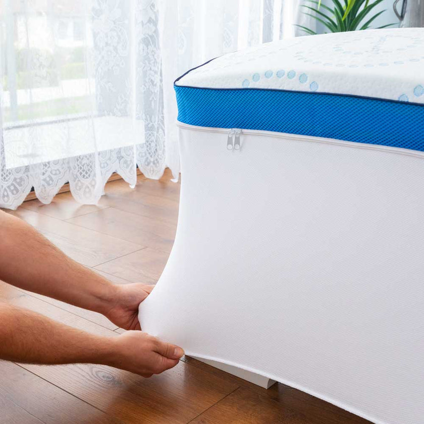 Straight 2 Sleep™️ Mattress Topper + 2 FREE Adjustable Pillows! Super