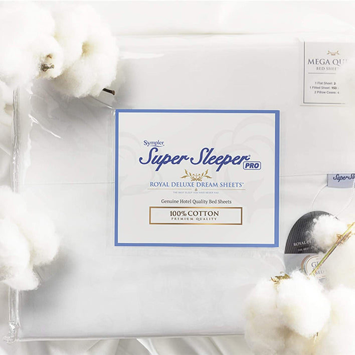 Packaging containing Cotton pillowcases.