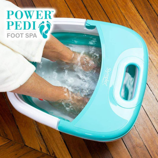 Power Pedi Collapsible, At-Home Heated Foot Spa TV Special + BONUS Gifts!