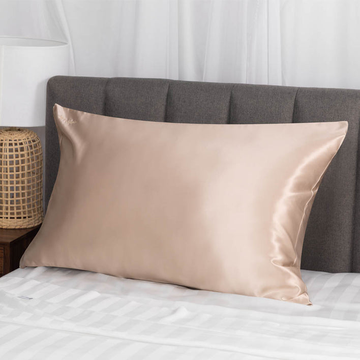 Champagne - 100% Mulberry Silk Pillowcase