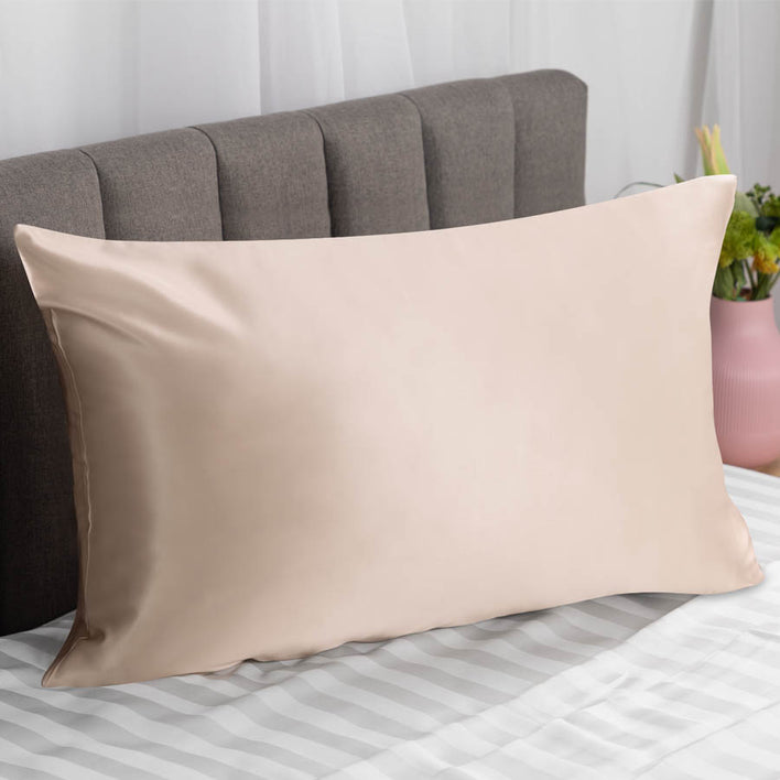 Champagne - 100% Mulberry Silk Pillowcase