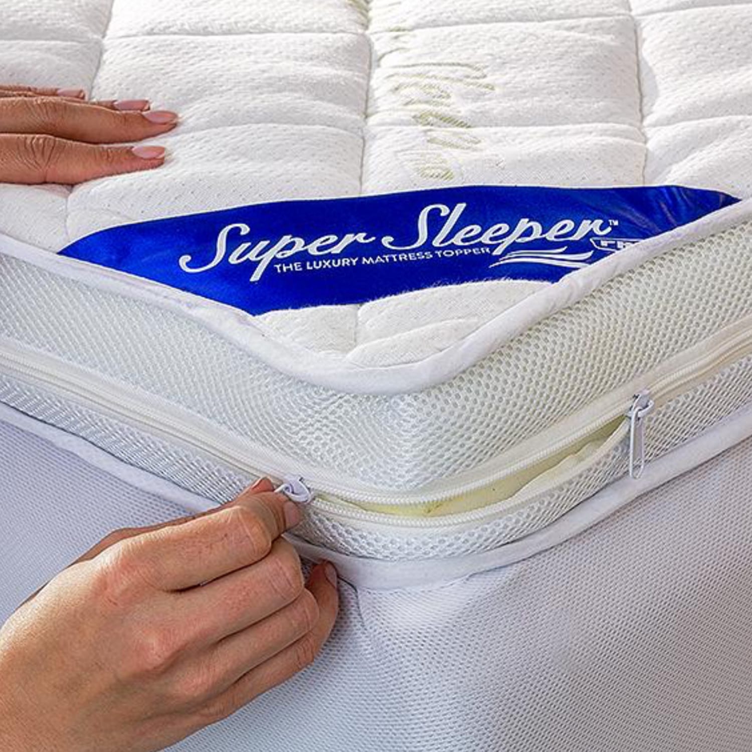 Shop Queen Mattress Toppers Online | Super Sleeper Pro – Super Sleeper ...
