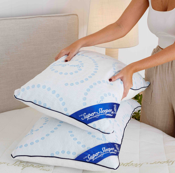 Every Comfort Pillow Buy 1 Get 1 FREE TV Offer PLUS 2 Storage Bags Super Sleeper Pro Sleep Just Got Better